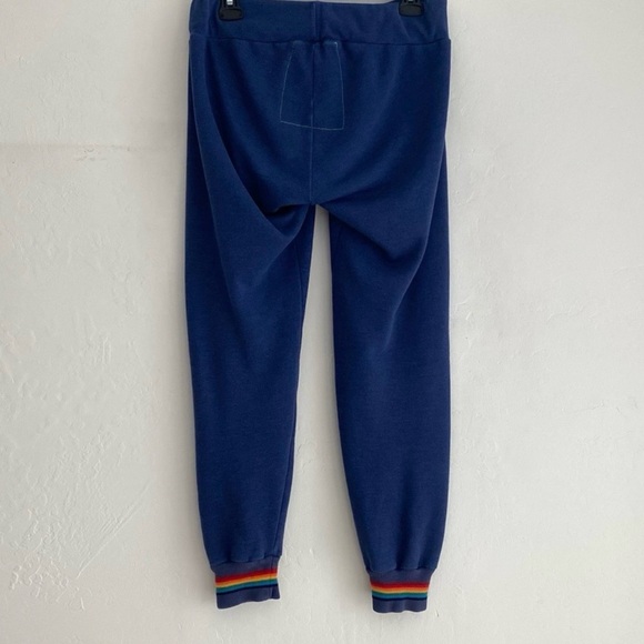 Aviator Nation Rainbow Cuff Sweatpants - Picture 2 of 5